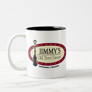 JOTT Logo MOYENblancBLANC Mug à café à deux tons