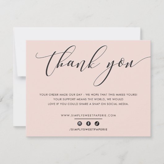 JOTY MERCI élégant affaires rose pâle (Devant)