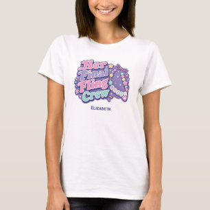 Jou Laatste Vrijgezellenfeest Crew Y2K Bachelorett T-shirt