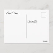 Jou miste, enkel vallend blad briefkaart (Achterkant)