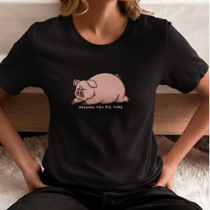 Jou varkenstijd ontbreekt t-shirt