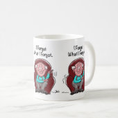 J'Oublie Ce Que J'Ai Oublié Mug (Devant droit)