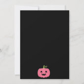 Joue BOO ! Invitation du parti Halloween (Dos)