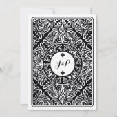 Jouer à la carte Ace ou au Invitation King Queen L (Dos)