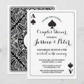 Jouer à la carte Ace ou au Invitation King Queen L (Devant / Derrière)