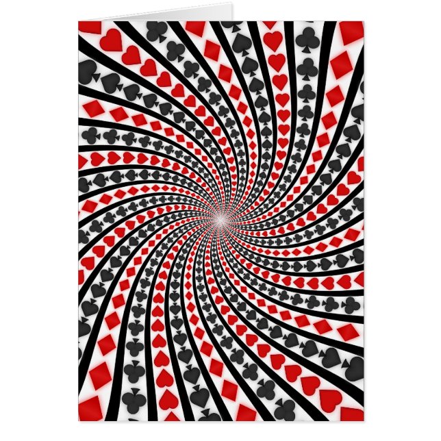 Jouer à la carte Coiffe Spiral : (Devant)