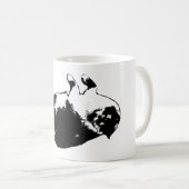Jouer à la surprise de café de chat Mug (Devant droit)