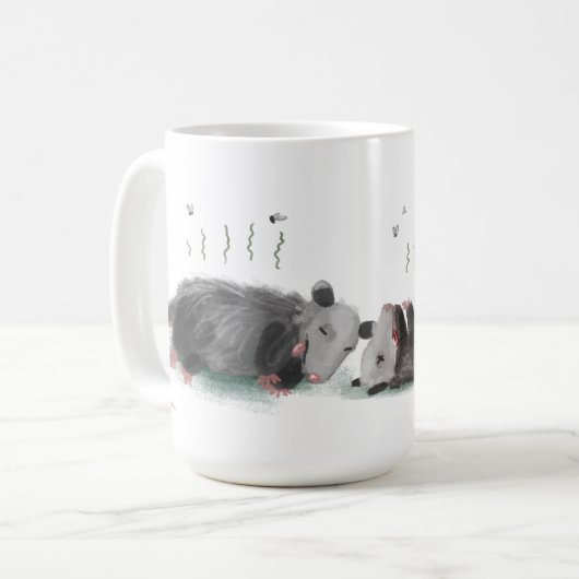 Jouer à Opossum Mug (Devant gauche)