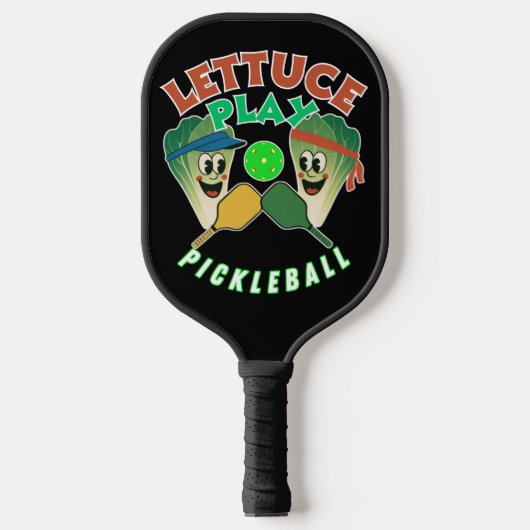 Jouer Au Pickleball De Laitue Sur ! Raquette de Pi (Recto)