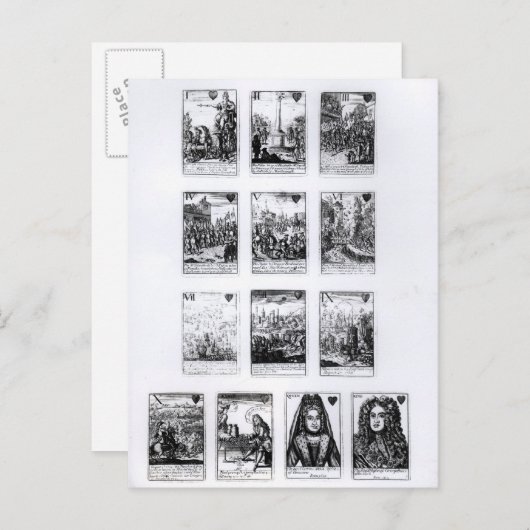 Jouer aux cartes commémoratives (Devant / Derrière)