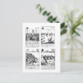 Jouer aux cartes commémoratives (Debout devant)