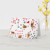 Jouer aux cartes Humour d'anniversaire (Fleur jaune)