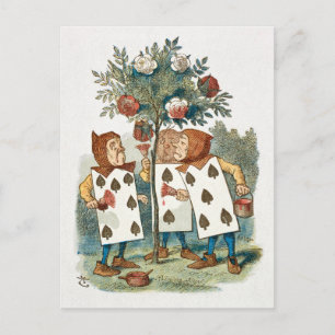 Jouer aux cartes  Illustration  The Nursery Alice