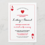 Jouer aux couples de cartes Fiançailles Ace Vegas<br><div class="desc">Ce invitation de cartes à jouer est parfait pour une douche avec deux couples,  une fête d'engagement,  une répétition Mariage,  je fais un barbecue,  etc. MODIFIEZ SIMPLEMENT LE TEXTE POUR VOTRE PARTI. Impression arrière incluse</div>