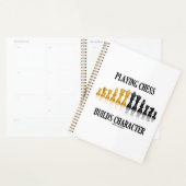 Jouer Aux Échecs Bâtit Caractère Reflectif Échecs (Devant avec enveloppe)