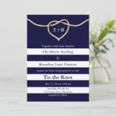 Jouer avec le Faire-part de mariage de la marine d (Debout devant)