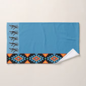 Jouer avec vos couleurs American Indian Kokopelli  (Serviette à main)