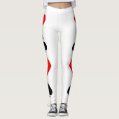 Jouer carte costume leggings (Devant)