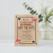 Jouer Carte Crazy Champhrooms Enregistrer La Date (Debout devant)