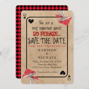 Jouer Carte Crazy Champhrooms Enregistrer La Date