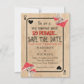 Jouer Carte Crazy Champhrooms Enregistrer La Date (Recto)