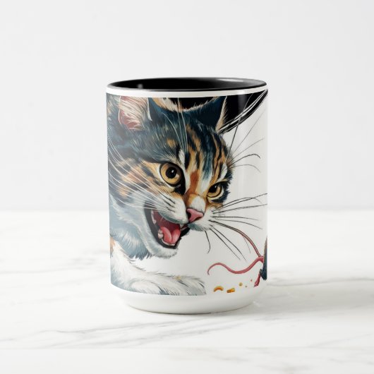 Jouer Chat et Souris Café Mug (Centre)