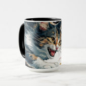 Jouer Chat et Souris Café Mug (Devant gauche)
