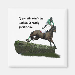 Jouer Cheval Jockey En Aimant Vert