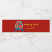 Jouer chevaliers de jus eau étiquettes (Étiquettes simples)