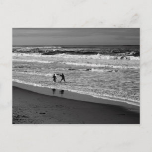 Jouer dans les vagues de l'océan Pacifique Carte p