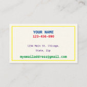 Jouer Date Maman Cartes Cartes Couleur Texte (Dos)