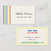 Jouer Date Maman Cartes Cartes Couleur Texte (Devant / Derrière)