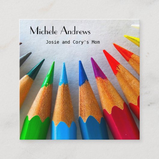 Jouer Date Maman Cartes Cartes Couleur Texte (Devant)