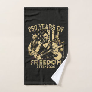 Jouer de la guitare 4 juillet 250e anniversaire