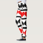 Jouer des cartes Leggings (Gauche)