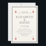 Jouer des cartes vintages coeurs Mariage simple<br><div class="desc">Jouer des cartes vintages coeurs Mariage simple</div>