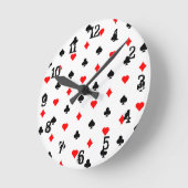 Jouer des combinaisons de carte Motif : horloge mu (Angle)