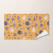 Jouer des fantômes d'Halloween et des sorcières Mo (Serviette à main)