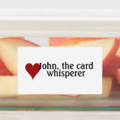 Jouer des symboles de carte, Drôle dire Étiquette (Apposé)