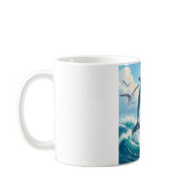 Jouer Dolphin Motif Mug