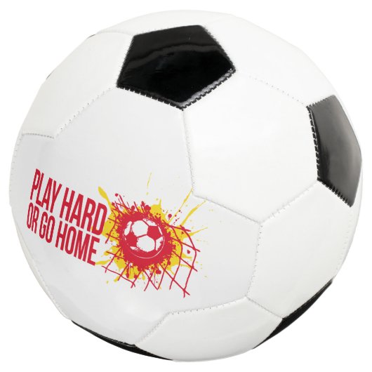 Jouer dur ou revenir à la maison texte rouge (3/4)