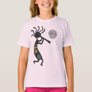 Jouer Flute au T-shirt Sun Kokopelli