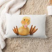 Jouer Jaune Canard Jaune Wink Baby Coussin Smile F (Couverture)