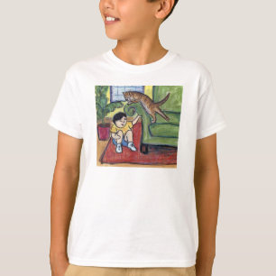 Jouer Jeux Amoureux des chats Custom Art T-Shirts