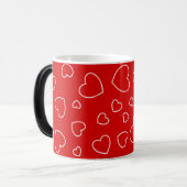 Jouer Joyeux Coeurs - Belle Mug Rouge (Devant gauche)