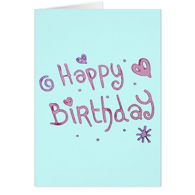 Jouer Joyeux texte d'anniversaire (Devant)