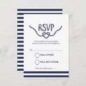 Jouer la calligraphie de noeud RSVP (Devant / Derrière)