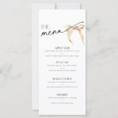 Jouer le noeud Fête des mariées Menu arc neutre (Devant)