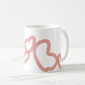 "JOUER PETITS COEURS" Mug classique, 11 oz (Devant droit)