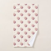 Jouer Pois violet (Serviette à main)
